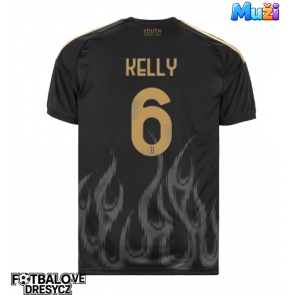 Juventus Lloyd Kelly #6 Alternativní Dres 2026-27 Krátký Rukáv